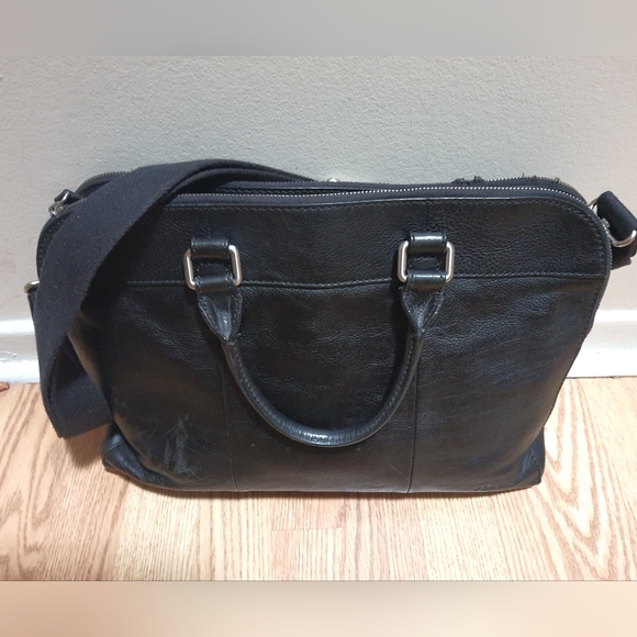 Fossil Messenger Double Zipper Bag - Picture 2 of 6